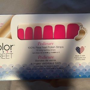 BRAND NEW Color Street Pedicure